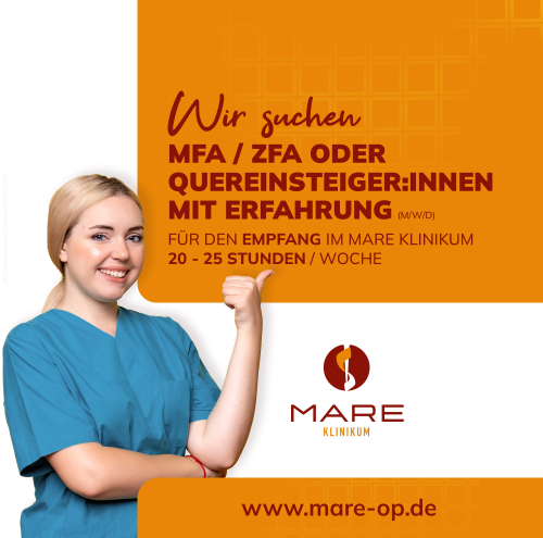 Stellenanzeige MFA/ZFA oder Quereinsteiger:innen mit Erffahrung (m/w/d)