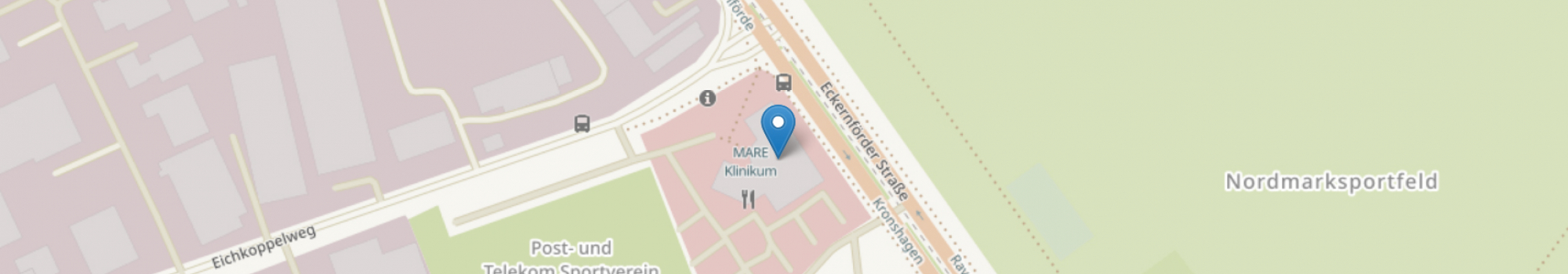 Karte Mare OP | Operationszentrum & Klinik Kiel