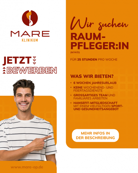 Raumpfleger:in m/w/d